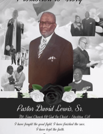 David Edward Lewis Obituary